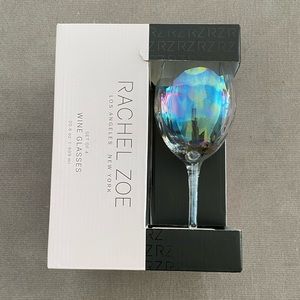 Rachel Zoe Iridescent Wine Glasses